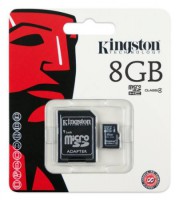 Cartão de Memória 8GB MicroSd com Adaptador SDSDQM-008G